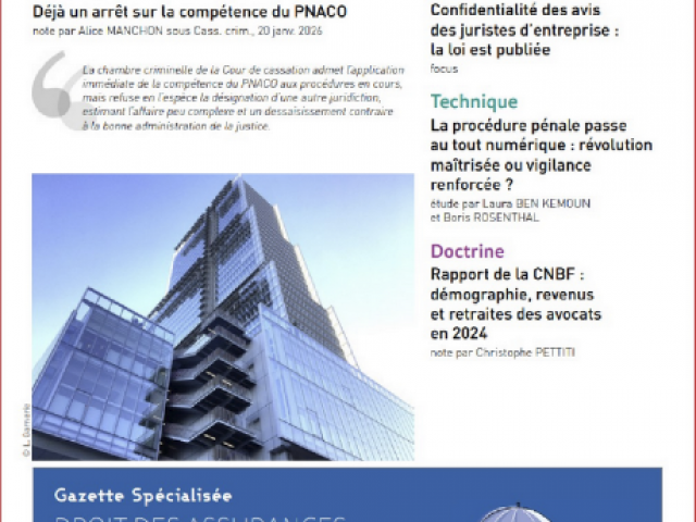 La procédure pénale passe au tout numérique: révolution maîtrisée ou vigilance renforcée?